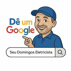 queda de energia em casa. Dê um Google Seu Domingos Eletricista