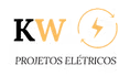 Logo da KW Projetos Elétricos, empresa de projetos elétricos e energia solar em Florianópolis