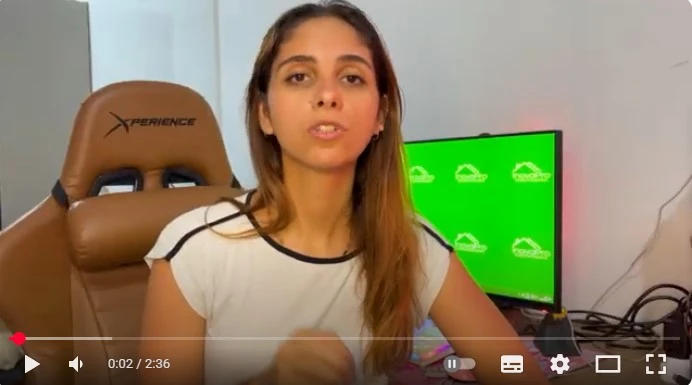 Engenheira Cecília Adorne explicando sobre inspeção predial e manutenção preventiva em condomínios, em vídeo publicado no YouTube.