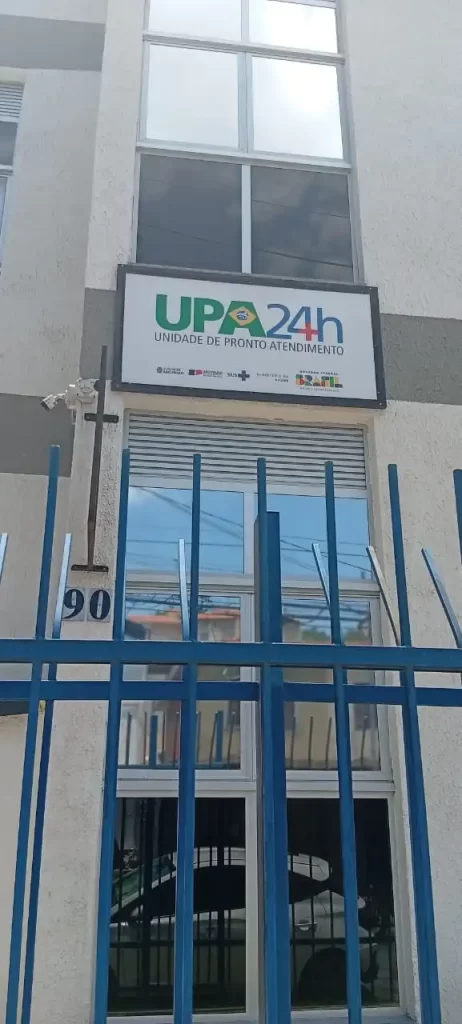 Fachada da UPA Rio Pequeno em São Paulo, localizada na Rua José Vicente da Cruz, 90, na Vila Antônio